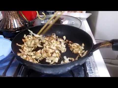 中華風の刺し身サラダ