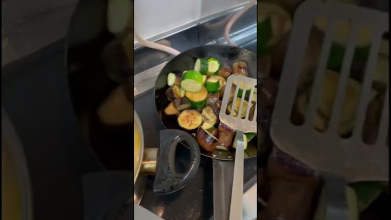 夏野菜カレーを作りました💜