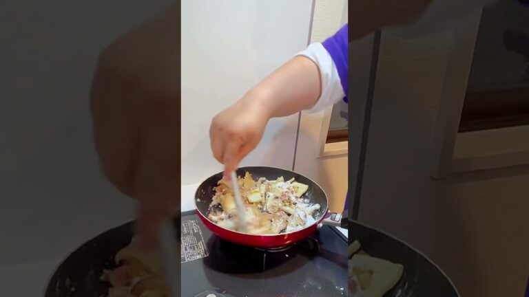 オーブン使わないキノコグラタン #簡単レシピ