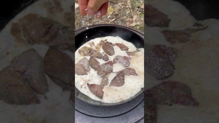 鹿のレバーペースト Gibier cuisine #shorts