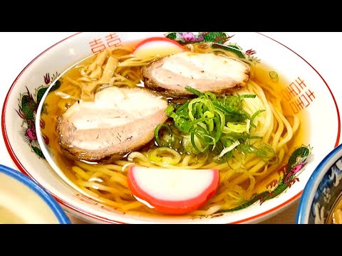 【岐阜大盛り】大盛中華そば・酢なし中華・カツ丼/名代手打うどん朝日屋【岐阜県大垣市東長町】