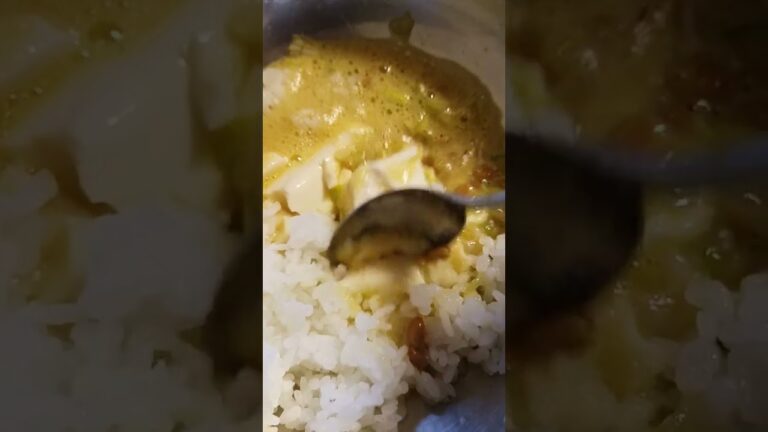 納豆　豆腐　ご飯　最高😃⤴️⤴️　