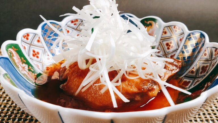 ブリ梅煮醤油