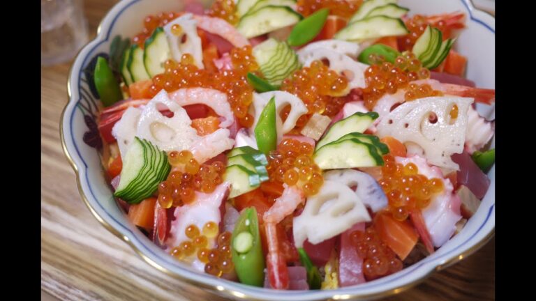 #39　『ちらし寿司』祝！こどもの日♪【パーティー料理/おもてなし料理】☆大皿で盛り上がるちょっと贅沢なちらし寿司☆