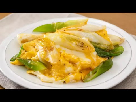 長ねぎのふわふわ卵炒め