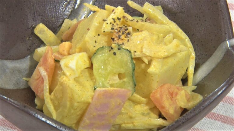 カレーポテトサラダ【キチキチキッチン】