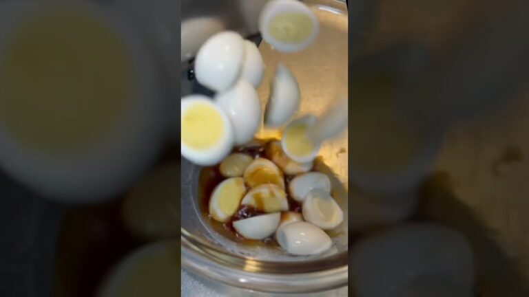 うずらの卵とキムチの中華風　#shorts