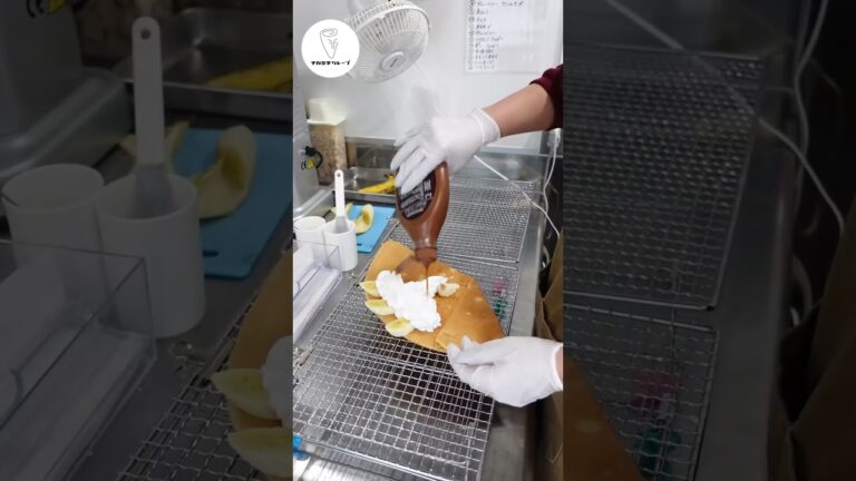 【生地が主役】最高のクレープ #クレープ #スイーツ #shorts