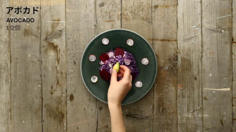 【BAMIX】hanyacoroさんの「ビーツと紫キャベツのpurpleサラダ」withバーミックス