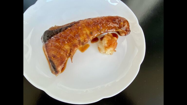 【日本高血圧学会】健康レシピ！ぶりの照り焼き