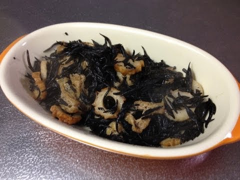 【簡単レシピ】ひじきの煮物