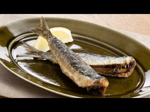 いわしの丸揚げ