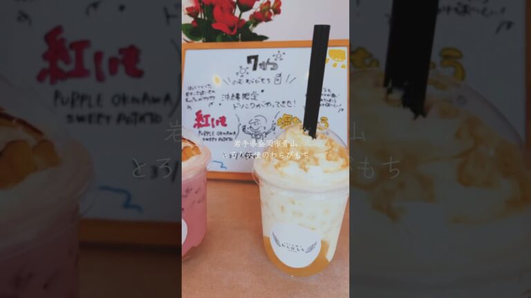 【盛岡市】とろり天使のわらびもち #盛岡グルメ #盛岡市 #岩手県 #岩手グルメ #岩手