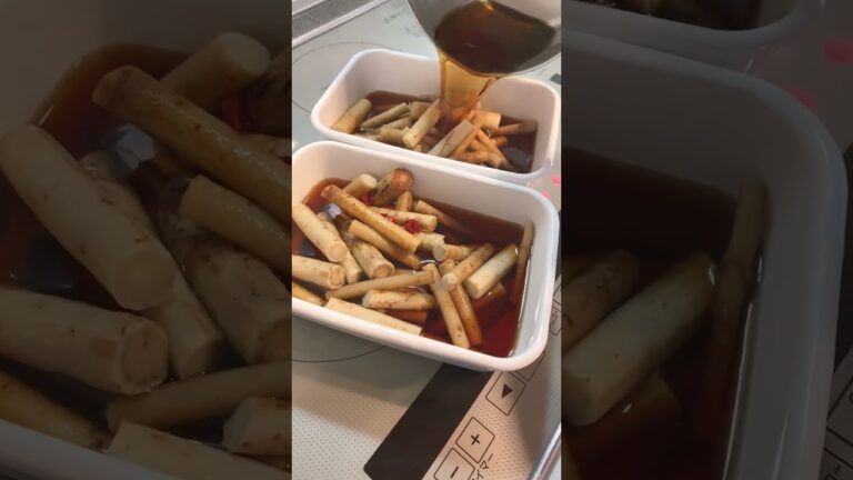 ごぼう漬け完