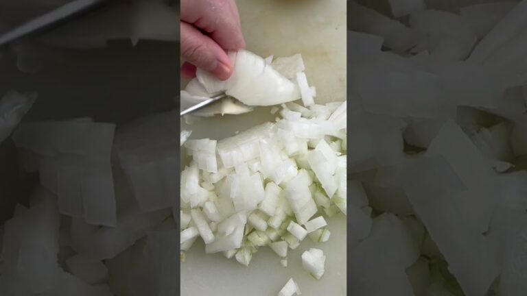 玉ねぎのみじん切り【キーマカレー】