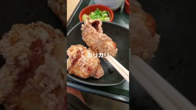 なか卯の唐揚げが進化した件についてカーズー