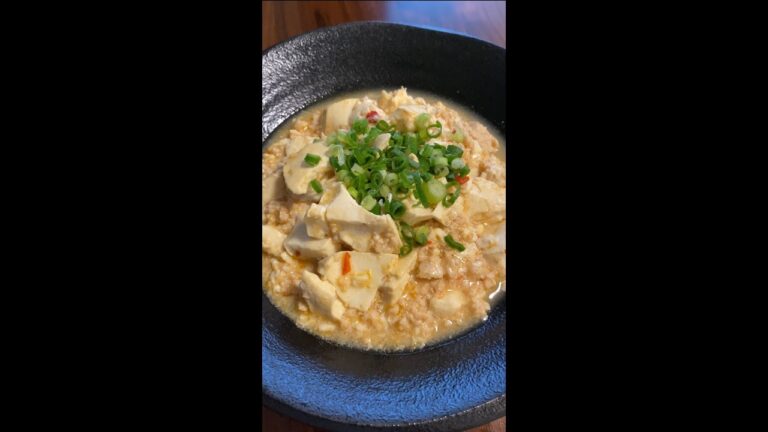 本気で痩せたきゃこれ食っとけ【鶏ひき肉の麻婆豆腐】#Shorts