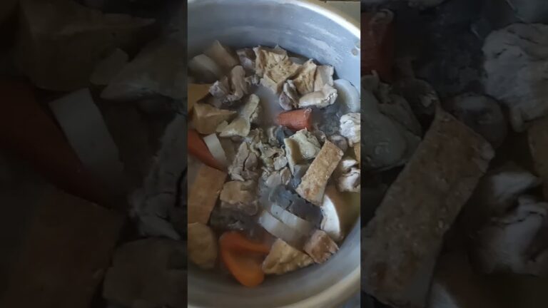 鹿児島の郷土料理の煮しめ