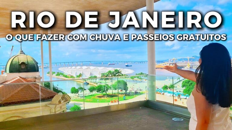 RIO DE JANEIRO - RJ: O que fazer em dias de chuva na Cidade do Rio