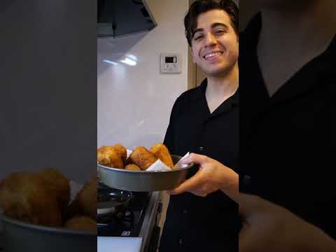 イタリアのチーズコロッケの作り方【Crochette di Patate】#Shorts