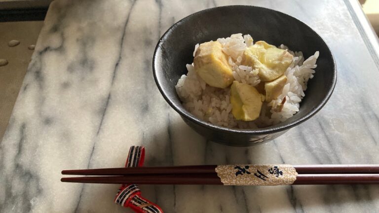 美味しい栗ご飯😋 How to make delicious chestnut rice