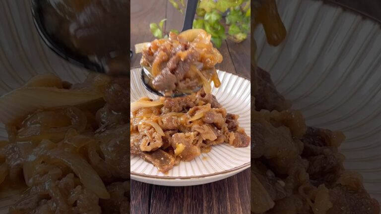 【息子大絶賛🤩】薄切り牛カルビ炒め