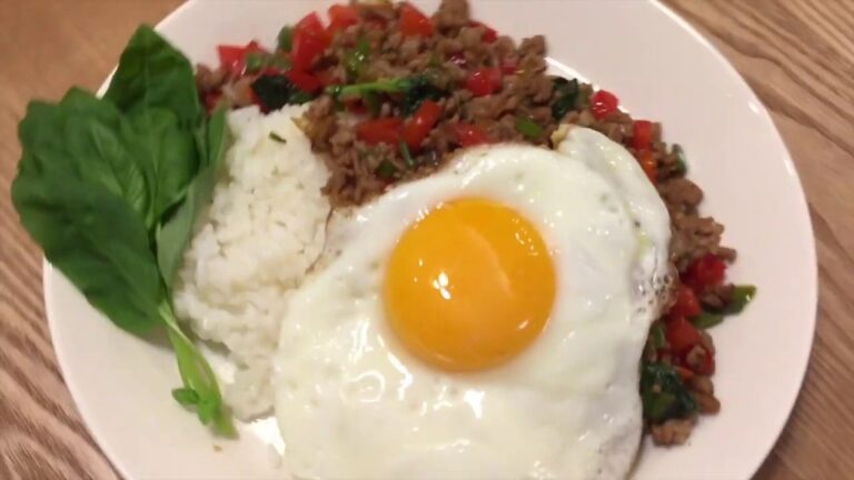 絶品！ベトナム料理！ガパオライスの作り方/36 year old man! Thai food! How to make Gap rice