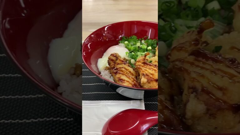 阿波尾鶏とり天丼