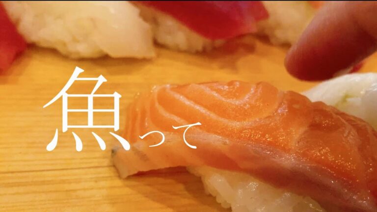 【刺身と酢飯】魚と、わたし。