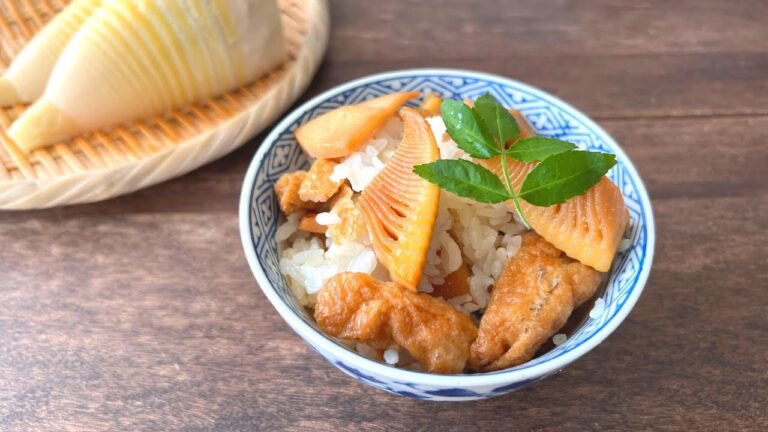 How to make Takenoko Gohan (bamboo shoot rice) たけのこの混ぜご飯の作り方・レシピ【懐かしい味】