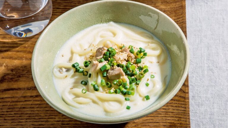 豆乳スープ温麺