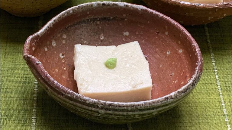 ごま豆腐〜フードプロセッサーで簡単に美味しく作ります