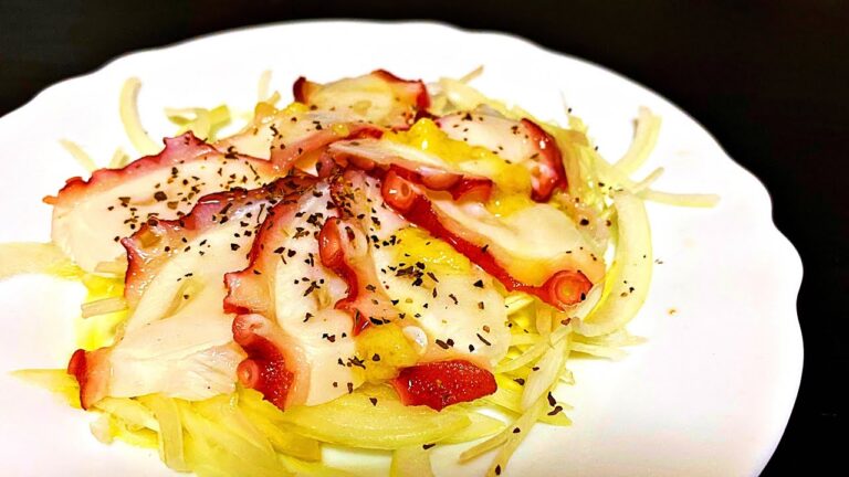 【カルパッチョ】簡単！暑い夏の日のビールのお供に〜♪