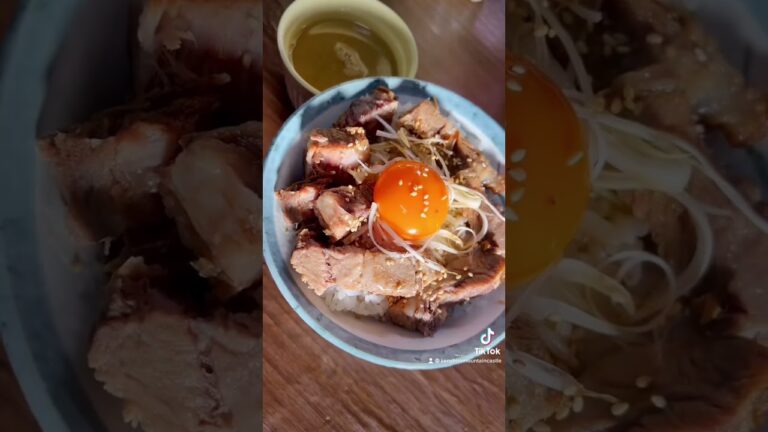新時代作ってしまった、、。(スペシャルチャーシュー丼)フルバージョンお楽しみに