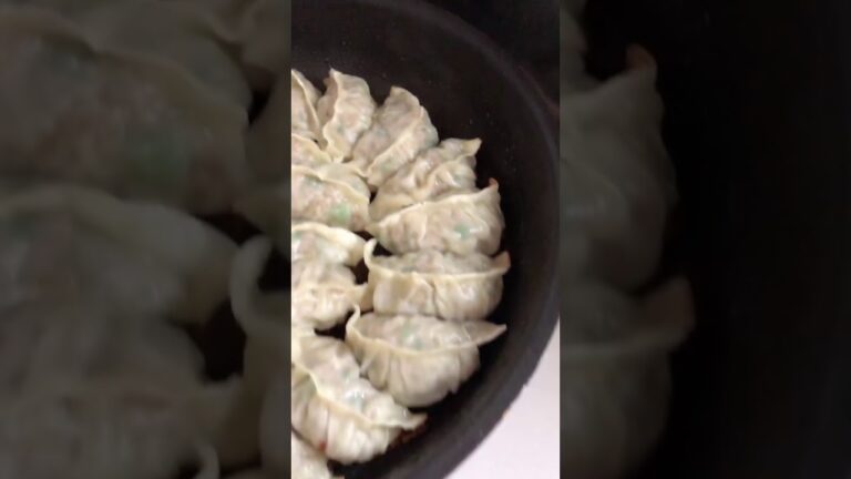 お肉たっぷり焼き餃子