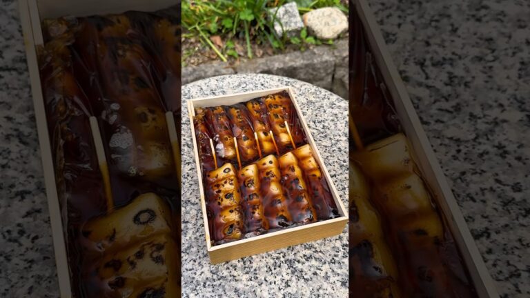 焼き加減を自分で選べるみたらし団子