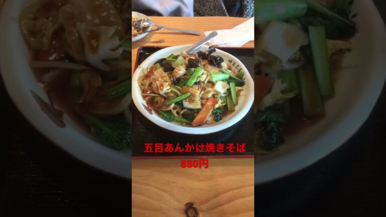 中華料理　酔拳　五目あんかけ焼きそば