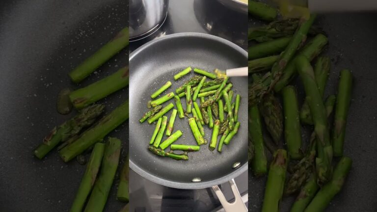 春のアスパラベーコンパスタ #shorts  #asmr #cooking