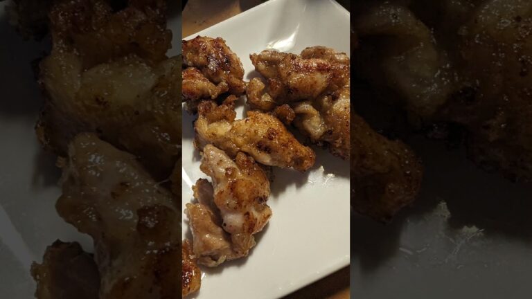 唐揚げ　焦げてしまいもう一度揚げたよ　好評で完食した