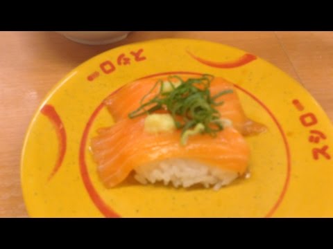 スシロー　漬けサーモン