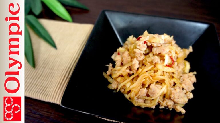 オリンピックの超簡単レシピ　切り干し大根の挽肉炒めの作り方