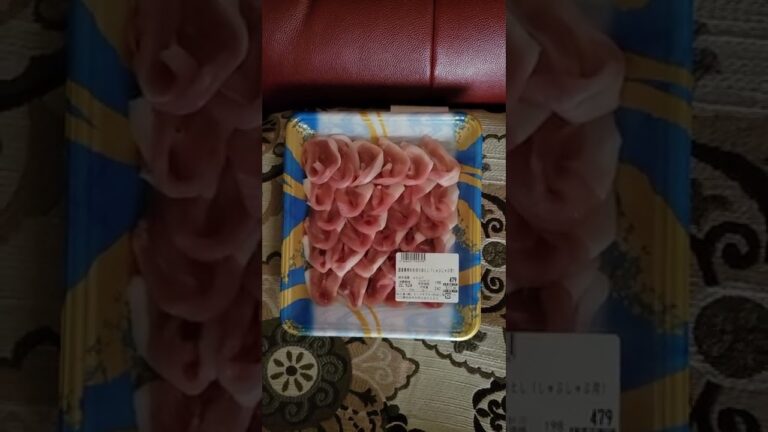 国産豚もも切り落とし、しゃぶしゃぶ用です☺️。食べるの、楽しみです☺️。