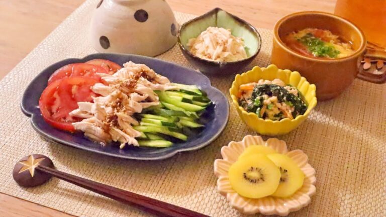 作り置きなし！30分で一汁三菜晩ごはん