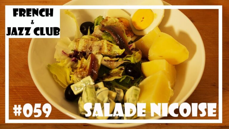 【プロレシピ】現役フレンチシェフが作る ニース風サラダ ヴィネグレットソース｜FJCLUB Salade Nicoise sauce vinaigrette