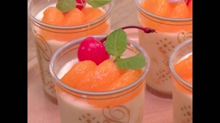 混ぜて冷やすだけ！粒つぶみかんのヨーグルトプリン