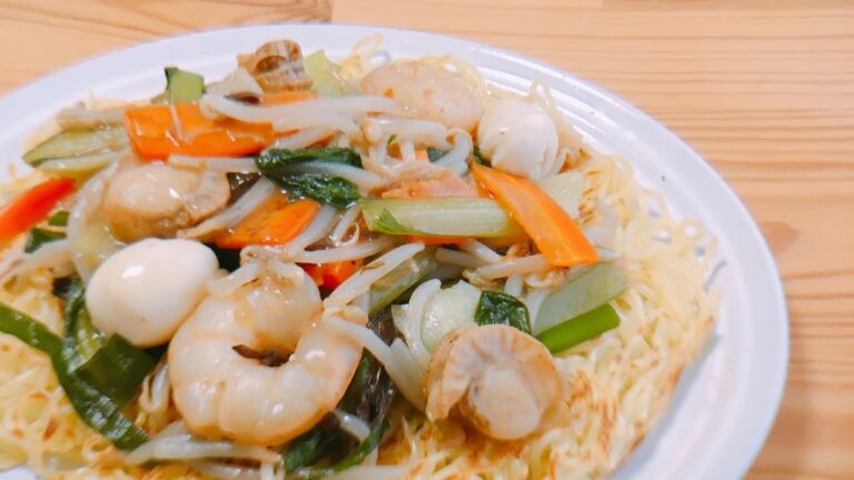 海鮮あんかけ焼きそば｜Seafood Ankake noodle