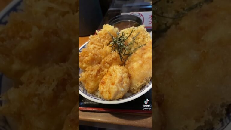 【大阪グルメ】行列のできる天丼専門店たま天 へ行ってみた！　#たま天 #関西グルメ #大阪グルメ #寺田町グルメ #寺田町ランチ #大阪グルメ #食べログ #食べログ高評価