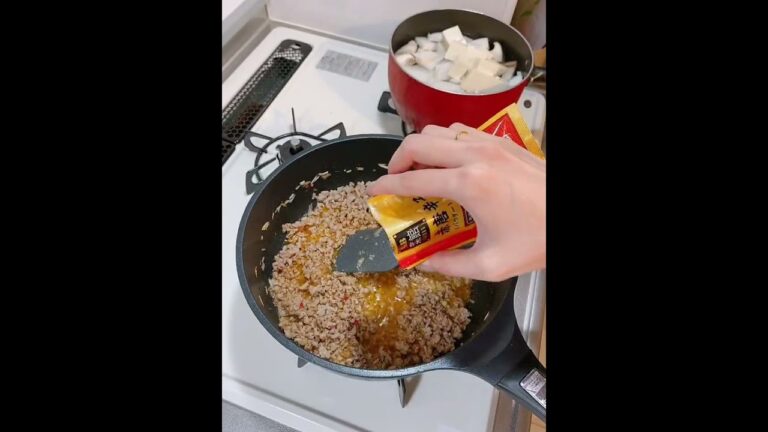 【我が家の】麻婆豆腐