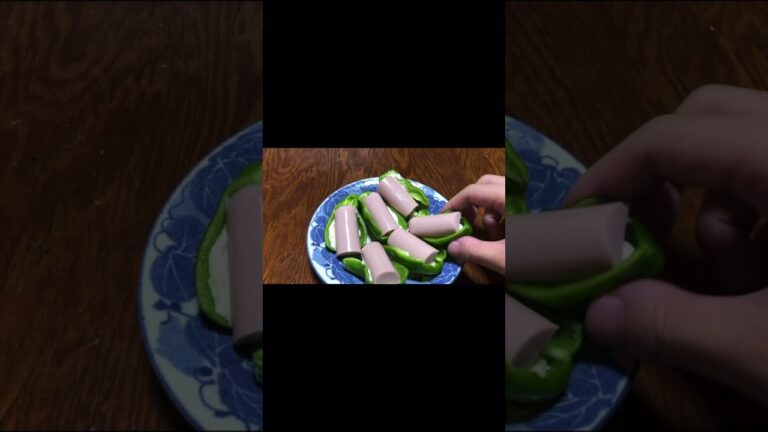 生ピーマンを食べるのがマイブーム