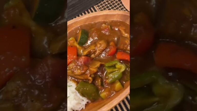 Carolina Reaper Curry バリ辛アレンジ夏野菜カレー　#shorts
